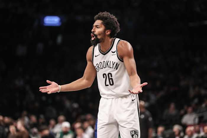Brooklyn Nets guard Spencer Dinwiddie